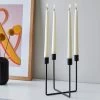 Dunelm Black Dinner Candelabra