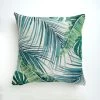 Dunelm Palm Leaf Tapestry Teal Cushion Cover