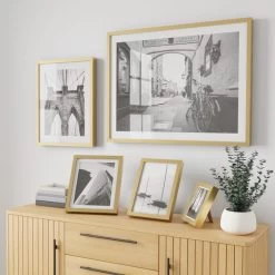 Dunelm Essentials Box Frame 32" X 24" (80cm X 60cm) Gold