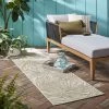 Dunelm Tropical Leaves Indoor Outdoor Runner