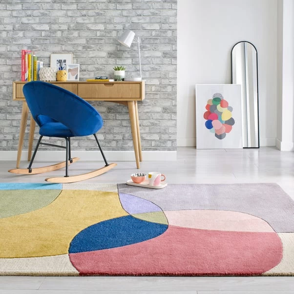 Dunelm Exclusive Glow Rug 1 Dunelm Exclusive Glow Rug