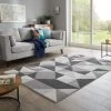 Dunelm Geo Squares Rug