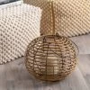 Dunelm Rattan Ball Lantern