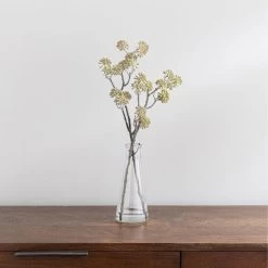 Dunelm Autumn Elderberry In Glass Vase 42cm 7 Dunelm Autumn Elderberry In Glass Vase 42cm -Decorative Discount Store 30724506 alt03