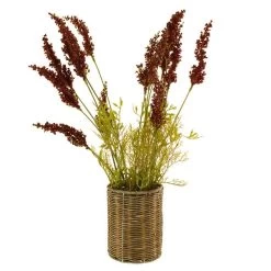 Dunelm Lavender In Basket -Decorative Discount Store 30724511 alt03
