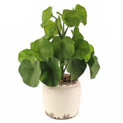 Dunelm Lotus In Ceramic Pot -Decorative Discount Store 30724516 alt04