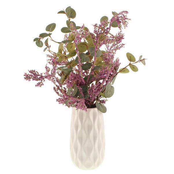 Dunelm Berry And Eucalyptus Arrangement In Vase 5 Dunelm Berry And Eucalyptus Arrangement In Vase - Image 5