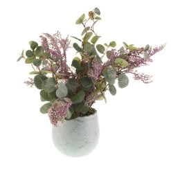 Dunelm Eucalyptus In Ceramic Pot -Decorative Discount Store 30724526 alt04