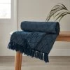 Dunelm Tufted Diamond Throw