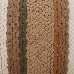 Dunelm Natural Plaited Cushion -Decorative Discount Store 30727097 alt03