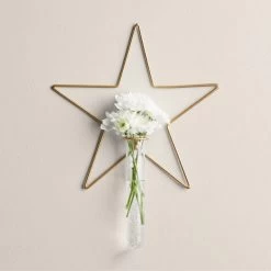 Dunelm Star Wire Wall Vase