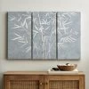 Dunelm Global Set Of 3 Bamboo Canvas'