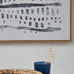 Dunelm Faux Linen Tribal Print Set -Decorative Discount Store 30727211 alt02