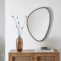 Dunelm Pebble Wall Mirror, 50x70cm