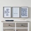 Dunelm Set Of 3 Coastal Framed Prints