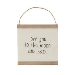 Dunelm Moon And Back Hanging Plaque -Decorative Discount Store 30727713 alt02