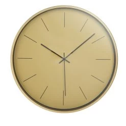Dunelm Aluminium Gold 40cm Silent Clock 5 Dunelm Aluminium Gold 40cm Silent Clock -Decorative Discount Store 30728528 alt02