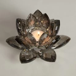 Dunelm 5A Crystal Tealight Holder -Decorative Discount Store 30729953 alt03