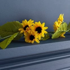 Dunelm Yellow Sunflower Garland -Decorative Discount Store 30730237 alt02