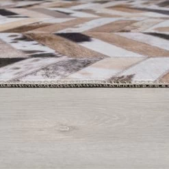 Dunelm Jesse Faux Cowhide Rug -Decorative Discount Store 30731280 alt03