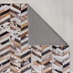 Dunelm Jesse Faux Cowhide Rug -Decorative Discount Store 30731280 alt04