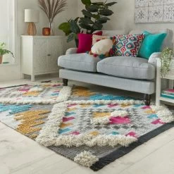 Dunelm Cameron Wool Rug