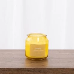 Dunelm Jasmine Jar Candle With Cork Lid -Decorative Discount Store 30731504 alt01