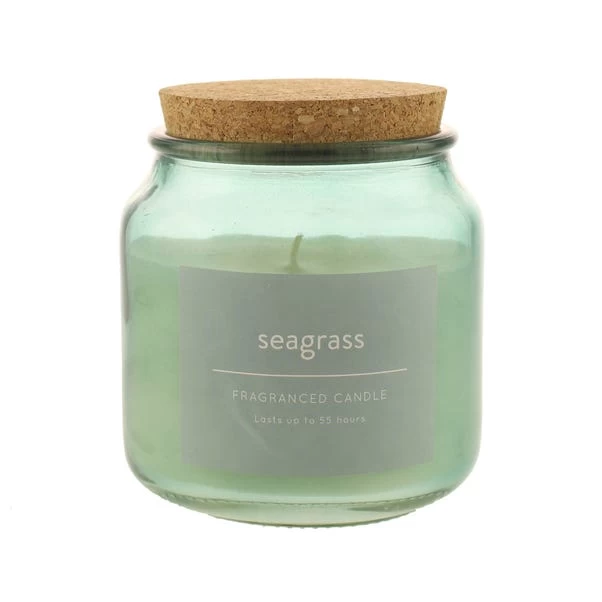Dunelm Seagrass Jar Candle With Cork Lid 3 Dunelm Seagrass Jar Candle With Cork Lid - Image 3