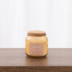 Dunelm Sandlewood Jar Candle With Cork Lid
