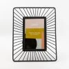 Dunelm Black Wire Photo Frame