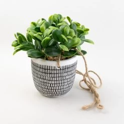 Dunelm Hanging Plant In Cement Pot -Decorative Discount Store 30732439 alt02