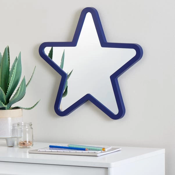 Dunelm Kid's Star Mirror 1 Dunelm Kid's Star Mirror
