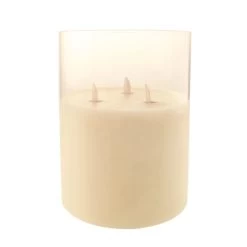Dunelm Large Multiwick LED Candle -Decorative Discount Store 30734231 alt03