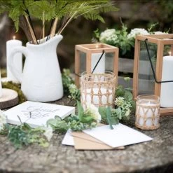 Dunelm LED Candle In A Small Basket -Decorative Discount Store 30734234 alt02