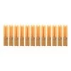 Dunelm Pack Of 2 Dinner Candles Old Gold 12 Pack