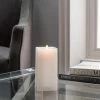 Dunelm Soft Square White LED Candle