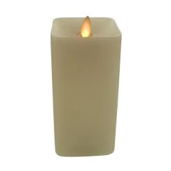 Dunelm Soft Square White LED Candle -Decorative Discount Store 30734740 alt03