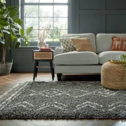 Dunelm Carina Berber Rug