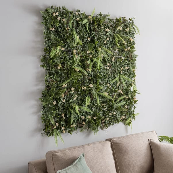 Dunelm Pack Of 6 Artificial Lily And Mixed Foliage Wall Panels 2 Dunelm Pack Of 6 Artificial Lily And Mixed Foliage Wall Panels - Image 2