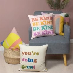 Dunelm Be Kind Cushion -Decorative Discount Store 30738684 alt05