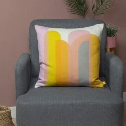 Dunelm Cotton Multicoloured Cushion