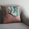 Dunelm Sloth Jungle Print Cushion