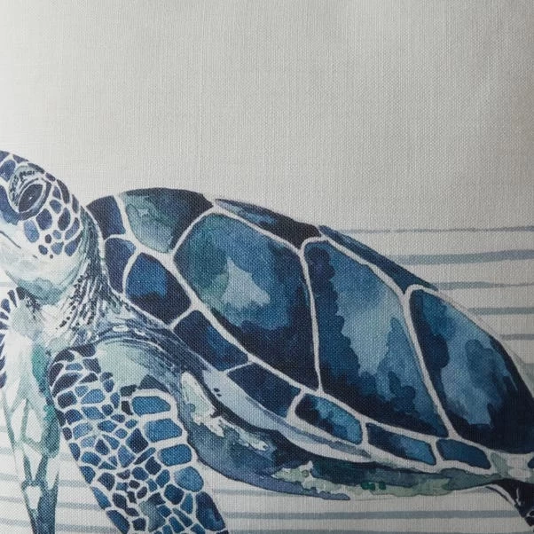 Dunelm Turtle Watercolour Cushion 5 Dunelm Turtle Watercolour Cushion - Image 5