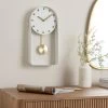 Dunelm Metal Pendulum Clock