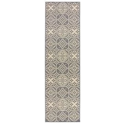 Dunelm Tile Indoor Outdoor Runner -Decorative Discount Store 30742014 alt01