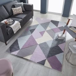 Dunelm Icon Geometric Rug