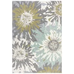 Dunelm Soft Floral Rug -Decorative Discount Store 30742215 alt01