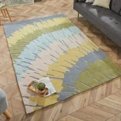 Dunelm Woodgrain Rug