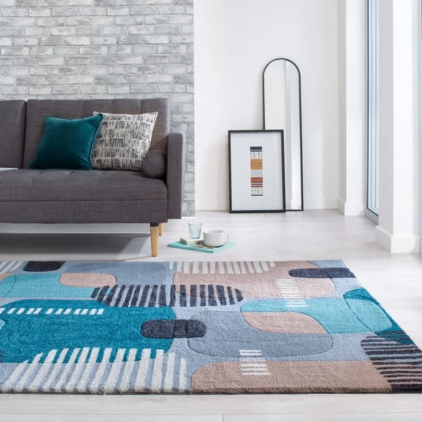 Dunelm Pop Rug 1 Dunelm Pop Rug