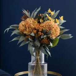 Dunelm Florals Forever Autumn Hydrangea And Eucalyptus Bouquet -Decorative Discount Store 30742280 alt01